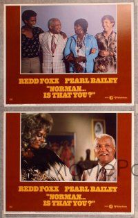 2p668 NORMAN IS THAT YOU 6 LCs '76 Redd Foxx, Pearl Bailey, Dennis Dugan!