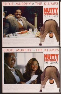 2p399 NUTTY PROFESSOR 2 8 int'l LCs '00 great images of Eddie Murphy as entire Klump family!
