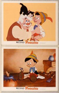 2p417 PINOCCHIO 8 LCs R78 Disney classic fantasy cartoon about a wooden boy who wants to be real!
