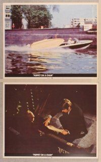 2p426 PUPPET ON A CHAIN 8 LCs '72 Alistair MacLean novel, Sven-Bertil Taube, best boat chase!