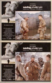 2p013 SAVING PRIVATE RYAN 12 LCs '98 Steven Spielberg, Tom Hanks, Tom Sizemore, Matt Damon