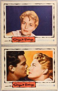 2p676 SERGEANT RUTLEDGE 6 LCs '60 John Ford western, Jeffrey Hunter, Constance Towers!