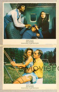2p754 SKYJACKED 4 LCs '72 airline pilot Charlton Heston, sexy Yvette Mimieux, Susan Dey!