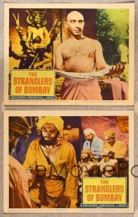 2p707 STRANGLERS OF BOMBAY 5 LCs '60 creepy images of bizarre murder cult!