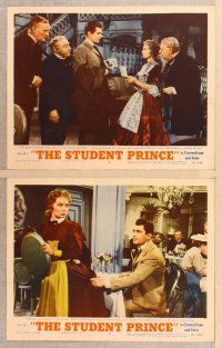 2p622 STUDENT PRINCE 7 LCs '54 pretty Ann Blyth & Edmund Purdom, romantic musical!