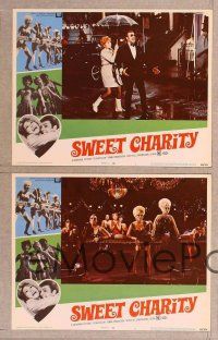 2p500 SWEET CHARITY 8 LCs '69 Bob Fosse musical starring Shirley MacLaine, it's all about love!