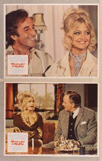 2p512 THERE'S A GIRL IN MY SOUP 8 LCs '71 great images of Peter Sellers, young Goldie Hawn!