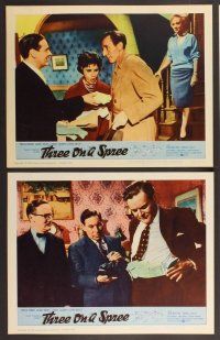 2p518 THREE ON A SPREE 8 LCs '61 Sidney Furie directed, Jack Watling, Carole Lesley!