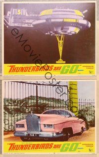 2p860 THUNDERBIRDS ARE GO 3 LCs '66 marionette puppets, cool sci-fi images!