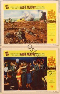 2p861 TO HELL & BACK 3 LCs '55 Audie Murphy's life story as a kid soldier in World War II!