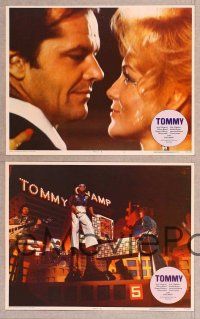 2p524 TOMMY 8 LCs '75 The Who, Roger Daltrey, sexy Ann-Margret & Jack Nicholson, rock & roll!