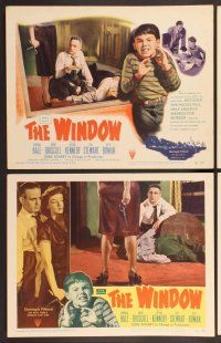 2p567 WINDOW 8 LCs '49 imagination was not what held Bobby Driscoll fear-bound by the window!