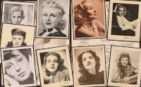 2r027 LOT OF 10 LOCAL THEATER HERALDS lot '39 - '41 all the top female stars!