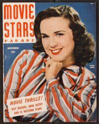 2r106 MOVIE STARS PARADE magazine November 1944 Deanna Durbin in Can't Help Singing by Ray Jones!