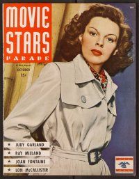 2r105 MOVIE STARS PARADE magazine October 1944 Judy Garland from Meet Me in St. Louis!