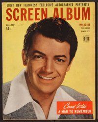 2r110 SCREEN ALBUM magazine August-September 1946 Cornel Wilde, a man to remember!