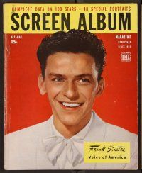 2r111 SCREEN ALBUM magazine October-November 1946 Frank Sinatra, the voice of America!