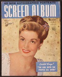 2r112 SCREEN ALBUM magazine Winter 1946 large & lovely tootsie Esther Williams!
