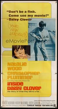 2s439 INSIDE DAISY CLOVER 3sh '66 great image of bad girl Natalie Wood, Christopher Plummer!