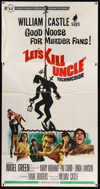 2s455 LET'S KILL UNCLE 3sh '66 William Castle, are they bad seeds or two frightened innocents!