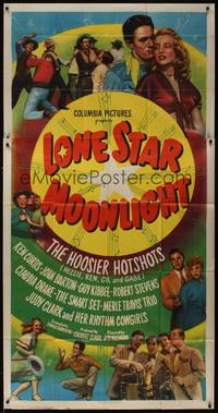 2s466 LONE STAR MOONLIGHT 3sh '46 Hoosier Hotshots, Judy Clark & Her Rhythm Cowgirls!