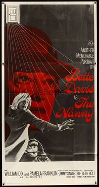 2s498 NANNY 3sh '65 creepy Bette Davis, Hammer horror, different image!