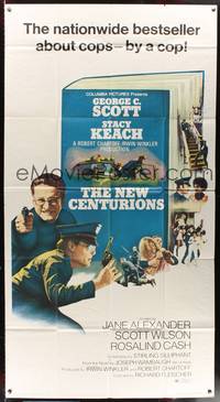 2s501 NEW CENTURIONS 3sh '72 George Scott, Stacy Keach, a story about cops written by a cop!