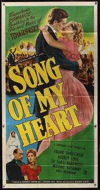 2s585 SONG OF MY HEART 3sh '48 romantic biography of Russian composer Tchaikovsky!