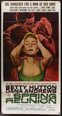 2s587 SPRING REUNION 3sh '57 Betty Hutton hungered for a man of her own, Dana Andrews!