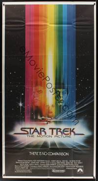 2s590 STAR TREK int'l 3sh '79 cool art of William Shatner & Leonard Nimoy by Bob Peak!