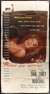 2s644 WICKED AS THEY COME 3sh '56 directed by Ken Hughes, sexy bad girl Arlene Dahl!
