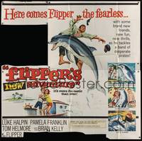 2s216 FLIPPER'S NEW ADVENTURE 6sh '64 Flipper and the Pirates is more fin-tastic than ever!