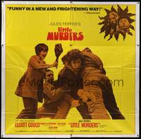 2s241 LITTLE MURDERS int'l 6sh '70 written by Jules Feiffer, directed by Alan Arkin, Elliott Gould