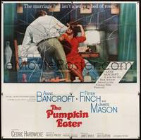 2s263 PUMPKIN EATER 6sh '64 Anne Bancroft, Peter Finch, marriage bed isn't always a bed of roses!