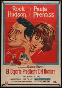 2s141 MAN'S FAVORITE SPORT Argentinean '64 Rock Hudson falls in love w/Paula Prentiss!