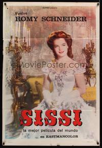 2s163 SISSI: THE YOUNG EMPRESS Argentinean R60s romantic image of Romy Schneider daydreaming!