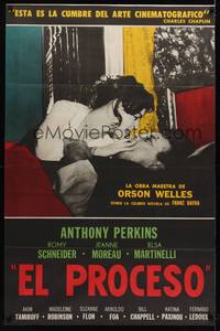 2s175 TRIAL Argentinean '62 Orson Welles' Le proces, Anthony Perkins, Romy Schneider!