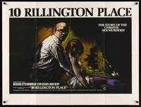 2s029 10 RILLINGTON PLACE British quad '71 Attenborough, the story of the Christie sex-murders!