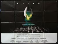 2s001 ALIEN subway poster '79 Ridley Scott sci-fi monster classic, cool hatching egg image!