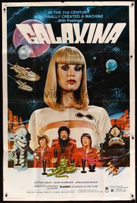 2t420 GALAXINA style B 40x60 '80 Dorothy Stratten is a man-made machine with feelings!