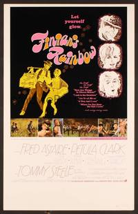 2t156 FINIAN'S RAINBOW WC '68 Fred Astaire, Petula Clark, directed by Francis Ford Coppola!