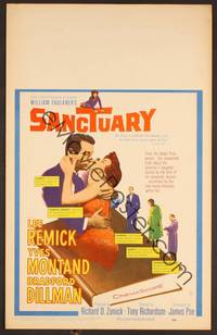 2t298 SANCTUARY WC '61 William Faulkner, art of sexy Lee Remick, the truth about Temple Drake!