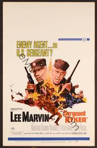 2t299 SERGEANT RYKER WC '68 is Lee Marvin an enemy agent or U.S. sergeant in the Korean War!