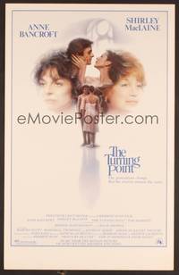 2t354 TURNING POINT WC '77 artwork of Shirley MacLaine & Anne Bancroft by John Alvin!