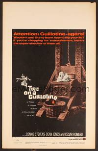 2t356 TWO ON A GUILLOTINE WC '65 7 days in a house of terror, or the unkindest cut of all!