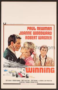 2t369 WINNING WC '69 Paul Newman, Joanne Woodward, Indy car racing art by Howard Terpning!