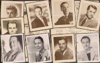 2v021 LOT OF 10 LOCAL THEATER HERALDS lot '39-'49 all the top male stars!