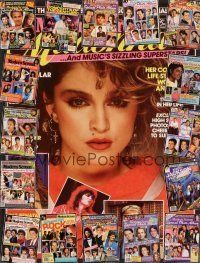 2v039 LOT OF 18 MODERN SCREEN MAGAZINE MAGAZINES lot '84-'87 Don Johnson, Bruce Willis, Madonna