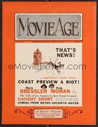 2v080 MOVIE AGE exhibitor magazine April 29, 1930 Fox ad with Baxter, Will Rogers, Gayor & more!