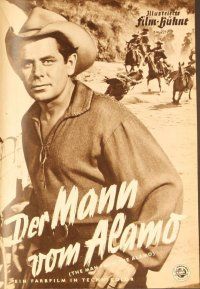 2v258 MAN FROM THE ALAMO German program '53 Budd Boetticher, Glenn Ford, different images!